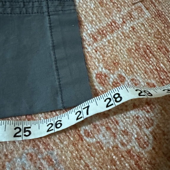 Sundance embroidered floral cargo pants grey size P8 boho casual utility - Picture 6 of 8